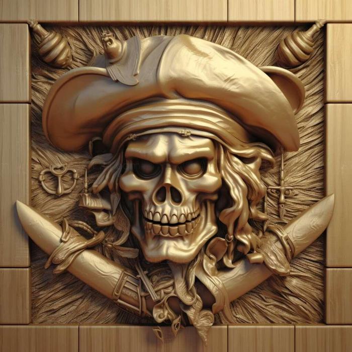 Games (Pirates Gold 4, GAMES_17880) 3D models for cnc